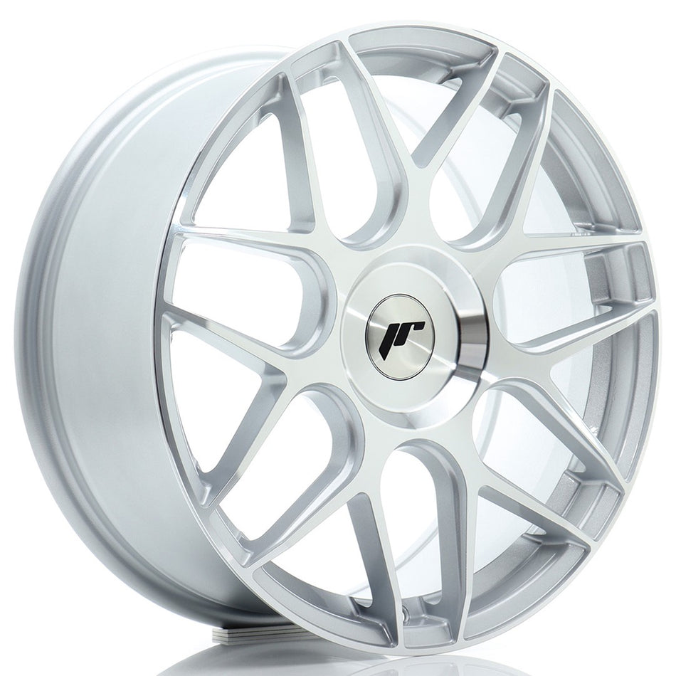 Japan Racing JR Wheels JR18 18x7.5 ET20-40 CUSTOM PCD Silver