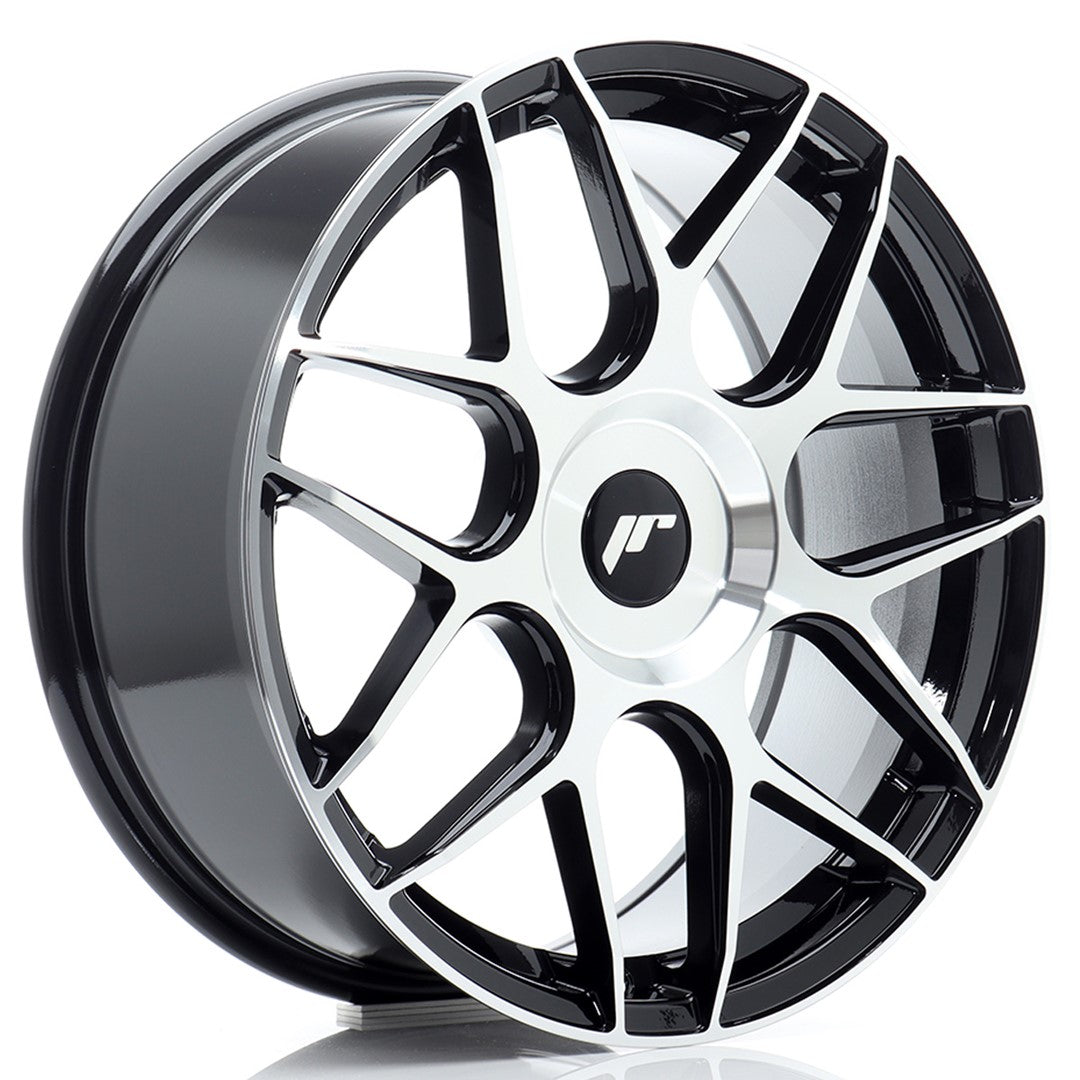 Japan Racing JR Wheels JR18 18x7.5 ET20-40 CUSTOM PCD Black