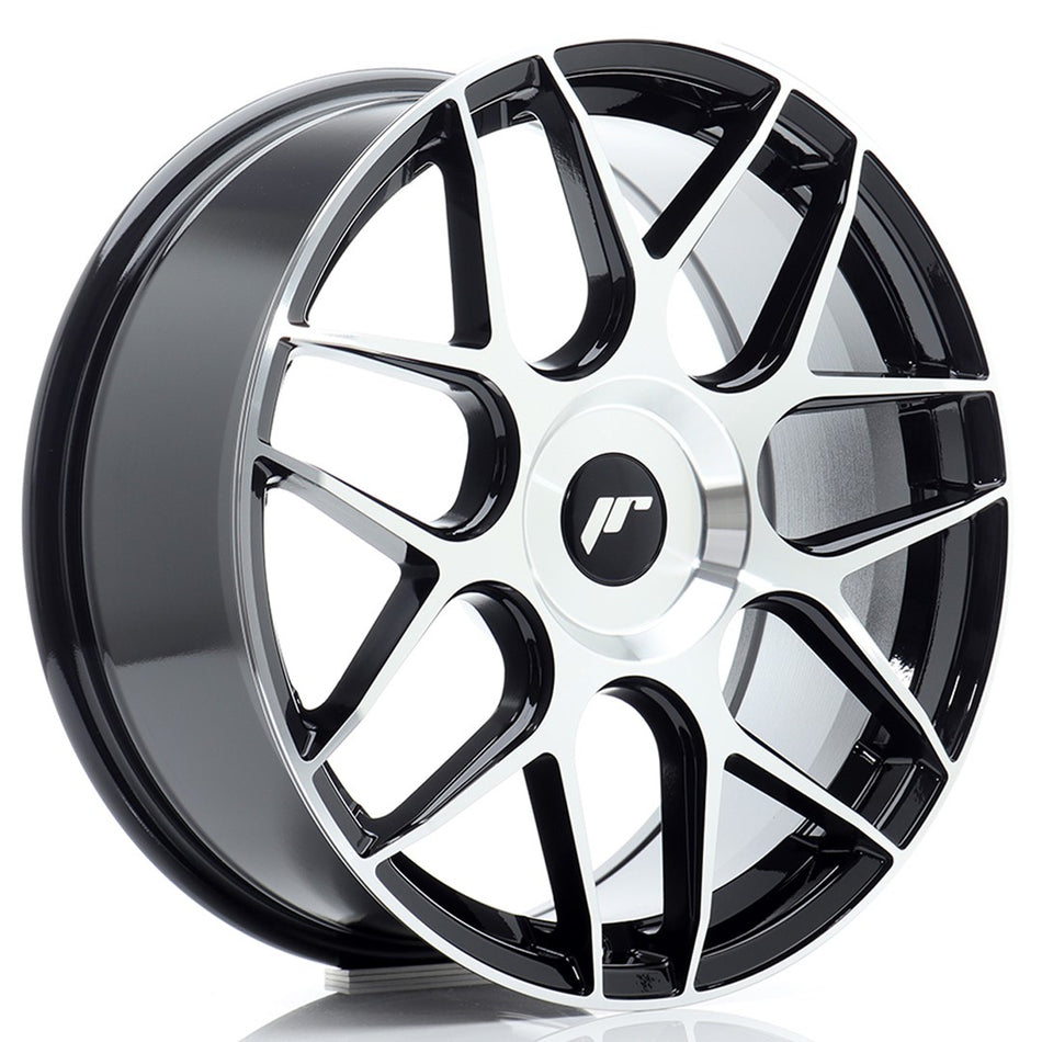 Japan Racing JR Wheels JR18 18x7.5 ET20-40 CUSTOM PCD Black