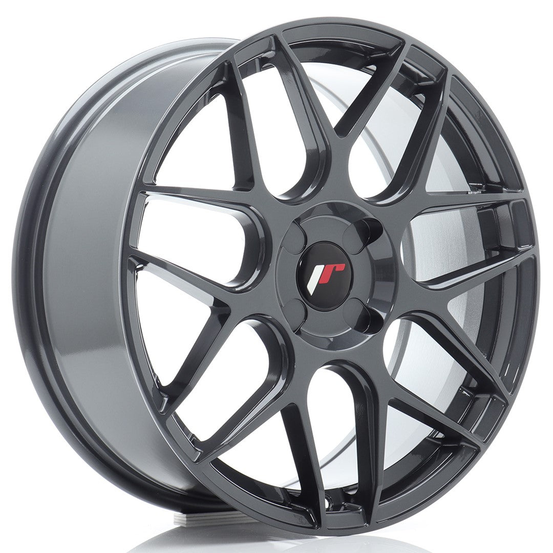 Japan Racing JR Wheels JR18 18x7.5 ET20-40 CUSTOM PCD Hyper Gray
