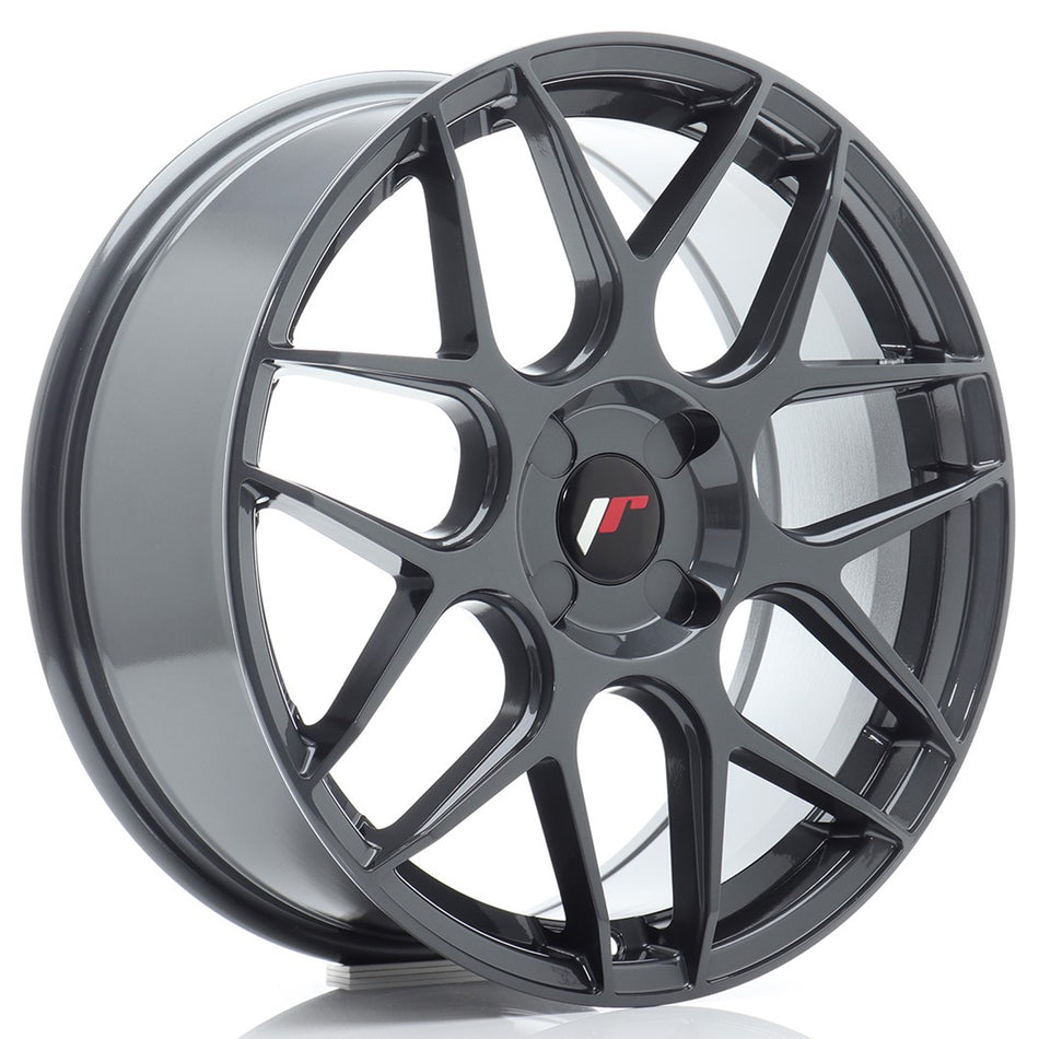 Japan Racing JR Wheels JR18 18x7.5 ET20-40 CUSTOM PCD Hyper Gray