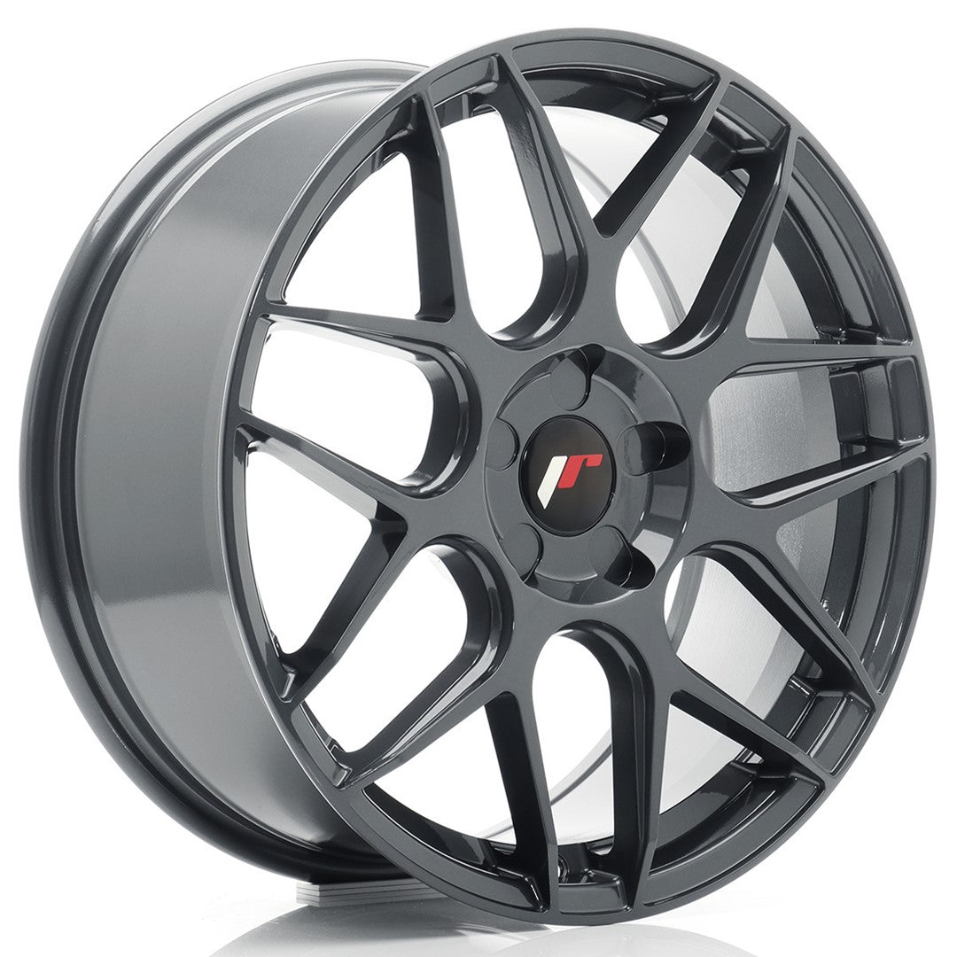 Japan Racing JR Wheels JR18 18x7.5 ET20-40 CUSTOM PCD Hyper Gray