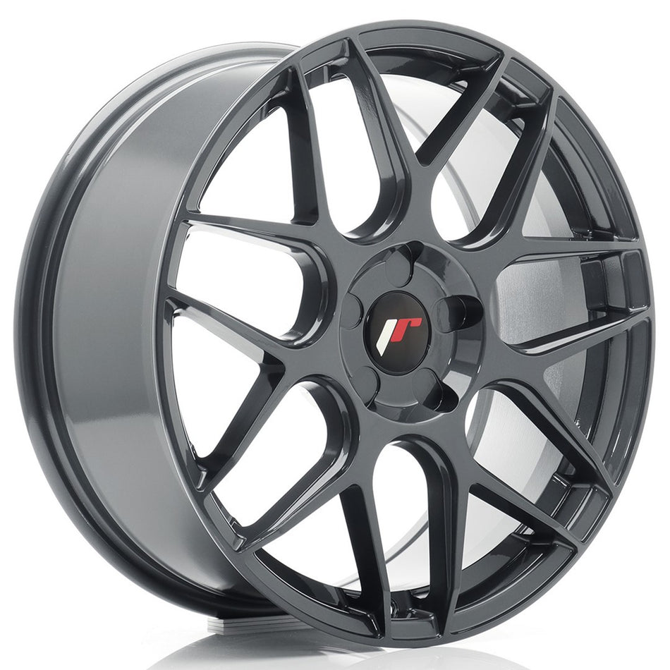 Japan Racing JR Wheels JR18 18x7.5 ET20-40 CUSTOM PCD Hyper Gray
