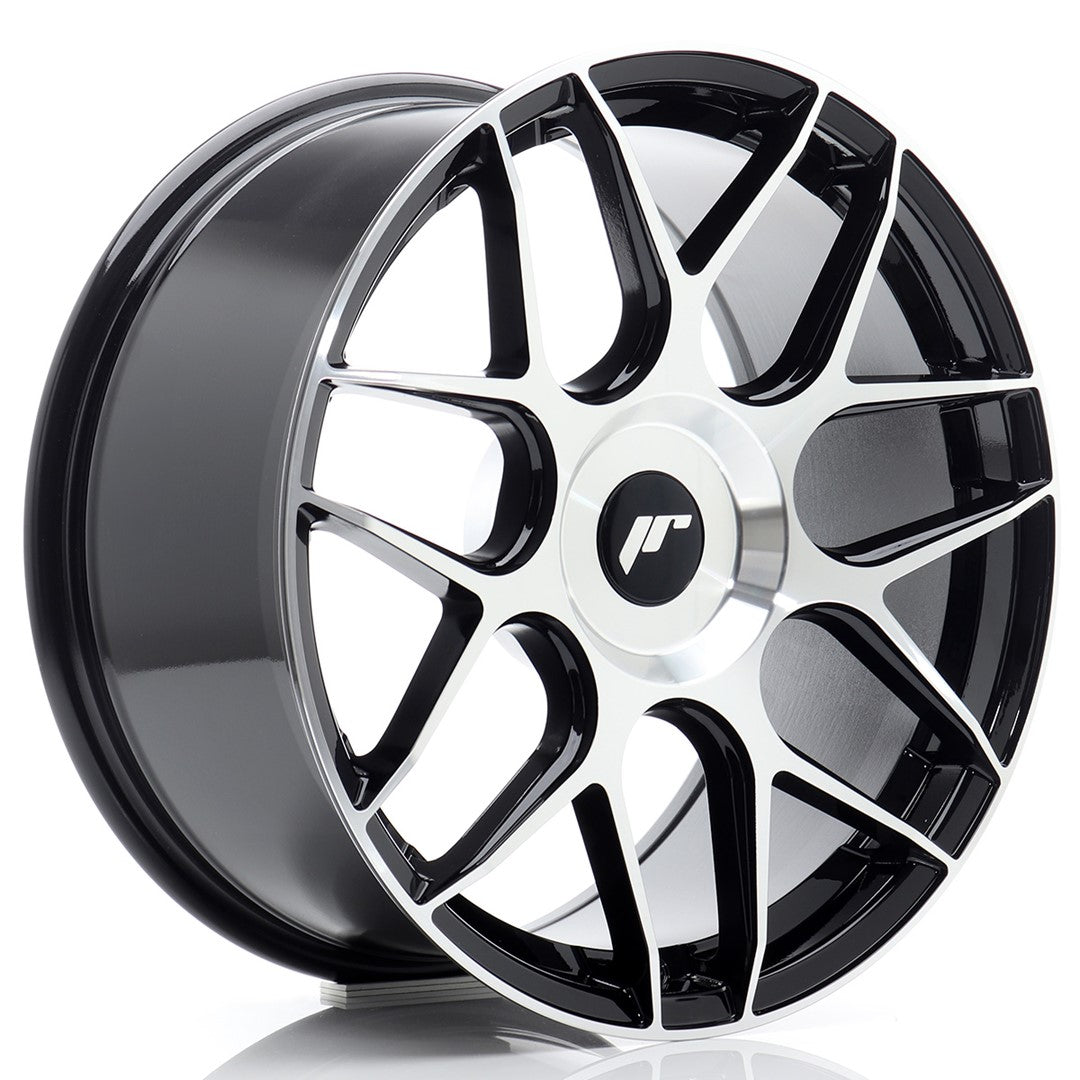 Japan Racing JR Wheels JR18 18x8.5 ET20-45 CUSTOM PCD Black
