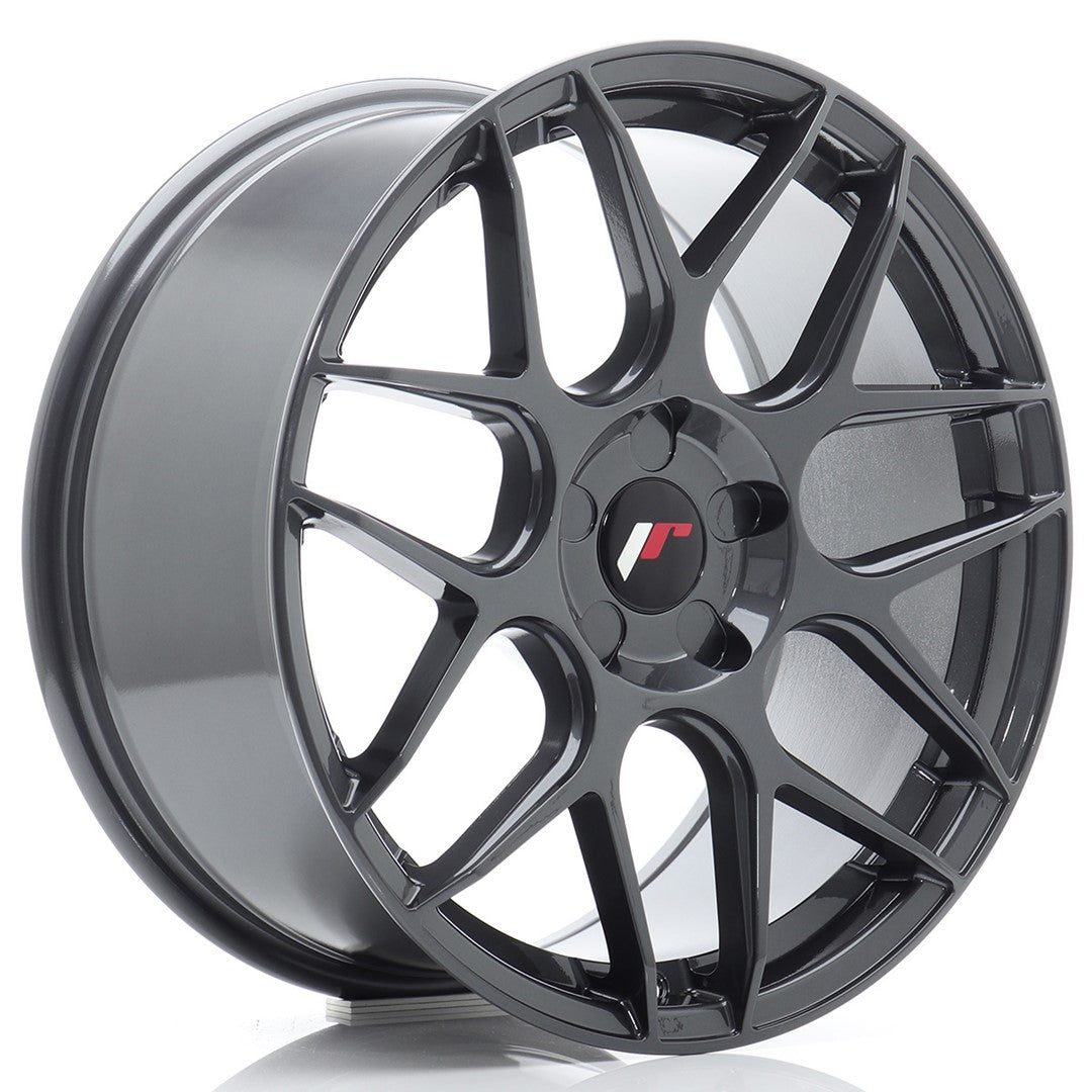 Japan Racing JR Wheels JR18 18x8.5 ET20-45 CUSTOM PCD Hyper Gray