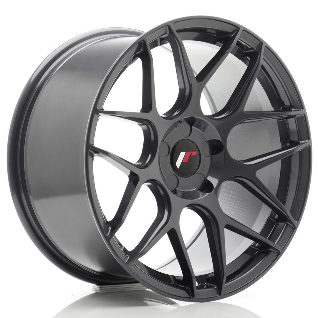 Japan Racing JR Wheels JR18 18x9.5 ET20-43 CUSTOM PCD Hyper Gray
