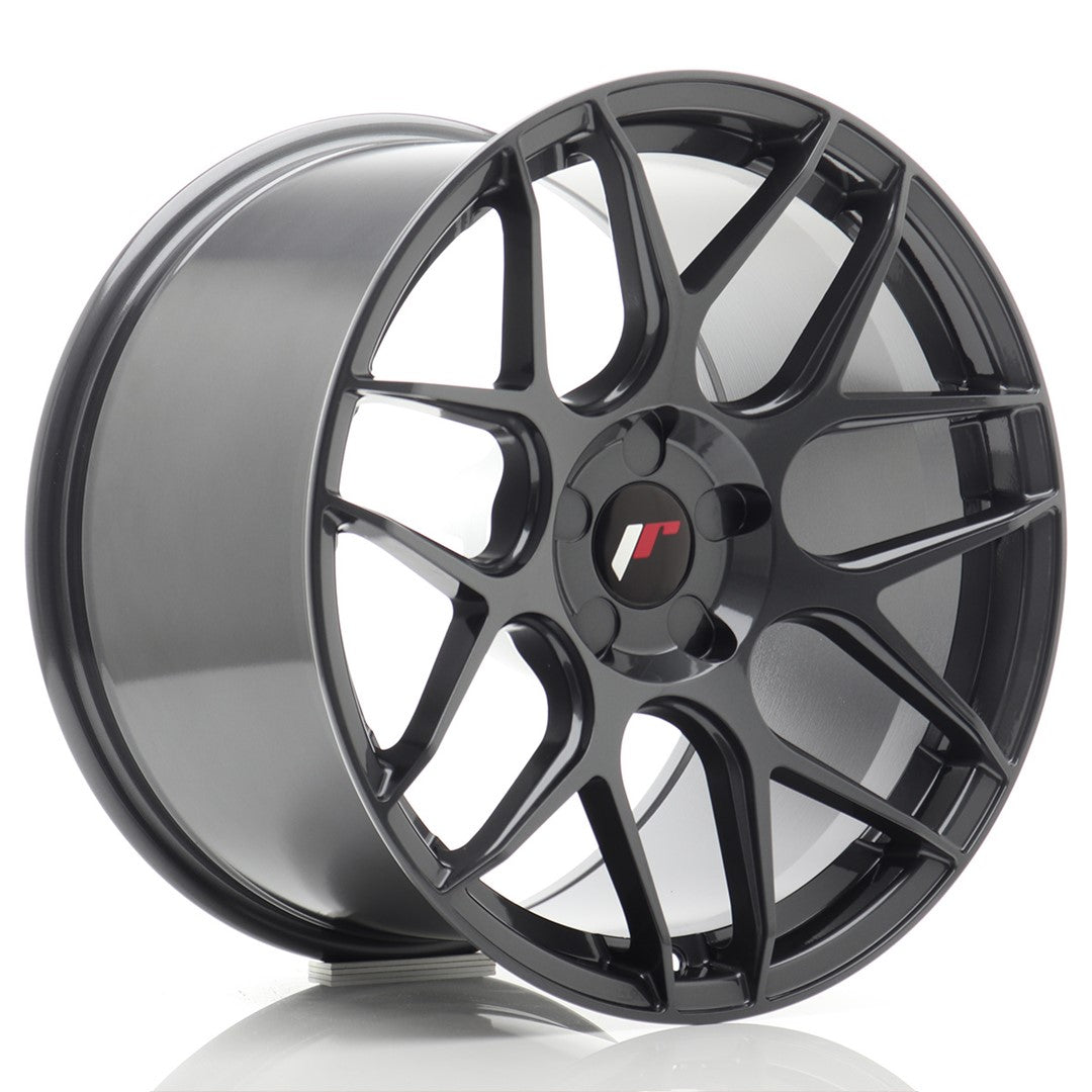 Japan Racing JR Wheels JR18 18x10.5 ET0-25 CUSTOM PCD Hyper Gray