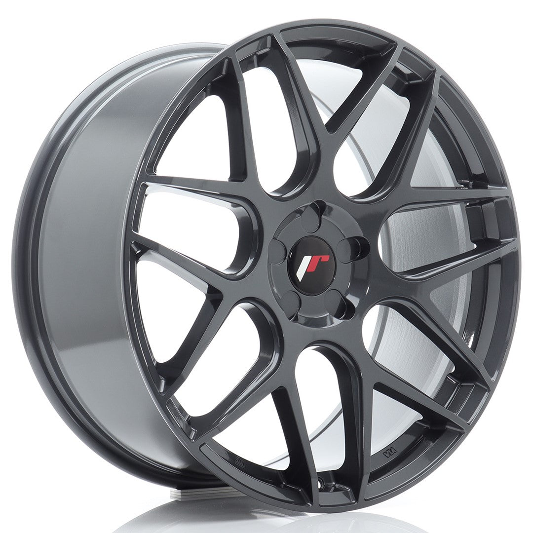 Japan Racing JR Wheels JR18 20x8.5 ET20-40 CUSTOM PCD Hyper Gray