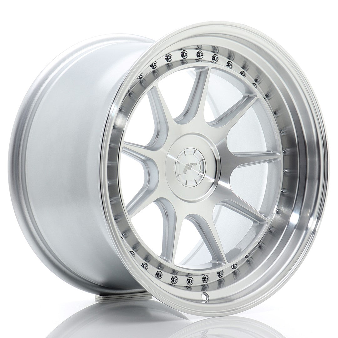 Japan Racing JR Wheels JR47 18x10.5 ET15-22 CUSTOM PCD Silver