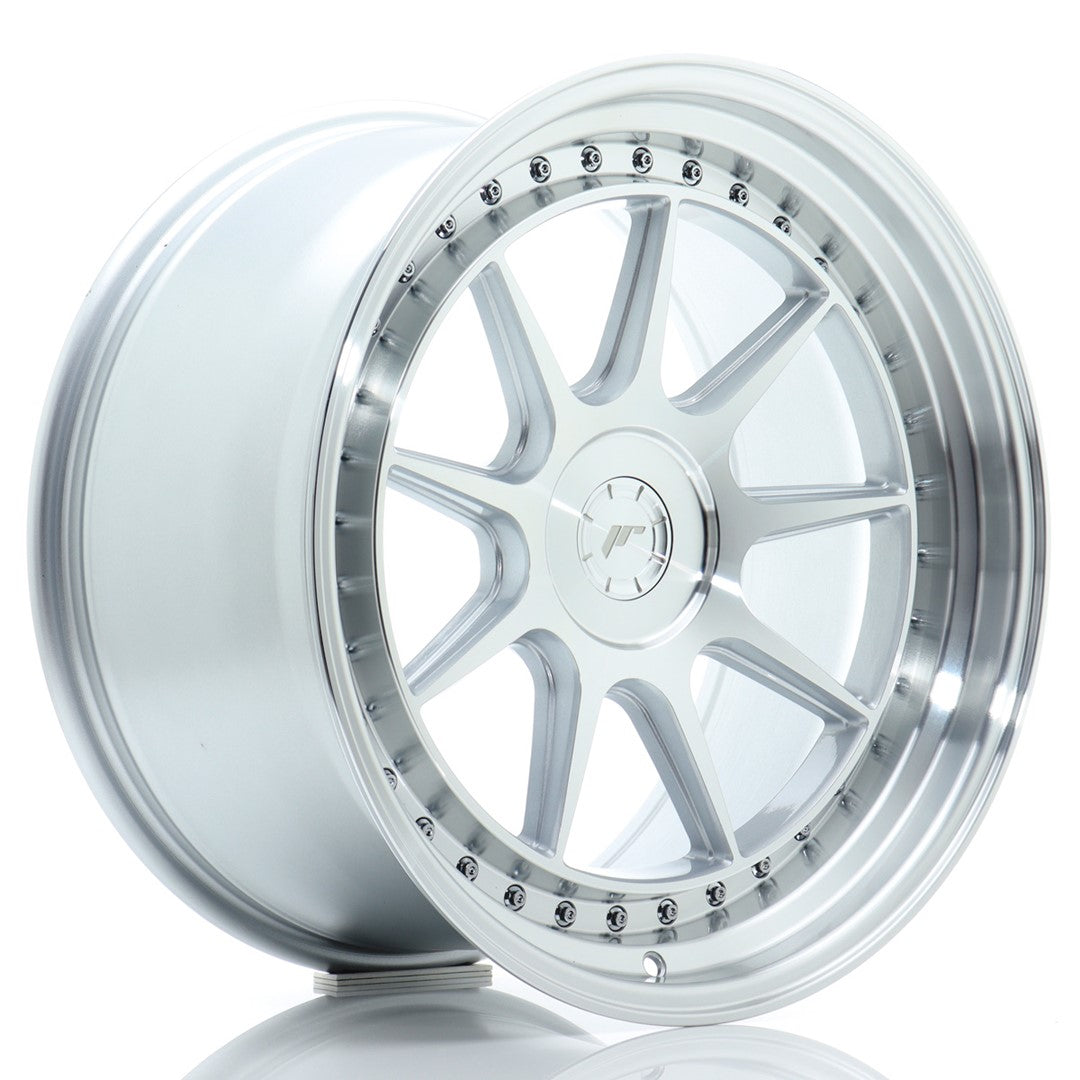 Japan Racing JR Wheels JR47 19x10 ET15-40 CUSTOM PCD Silver