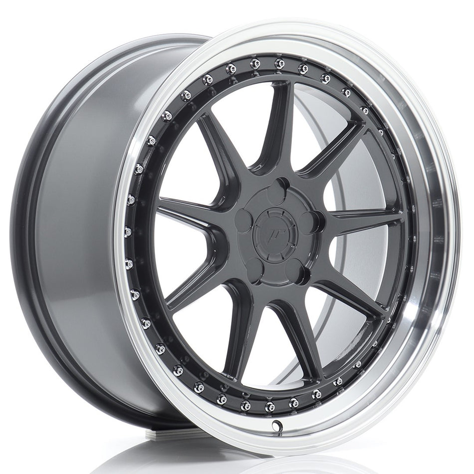 Japan Racing JR Wheels JR47 19x8.5 ET15-35 CUSTOM PCD Hyper Gray