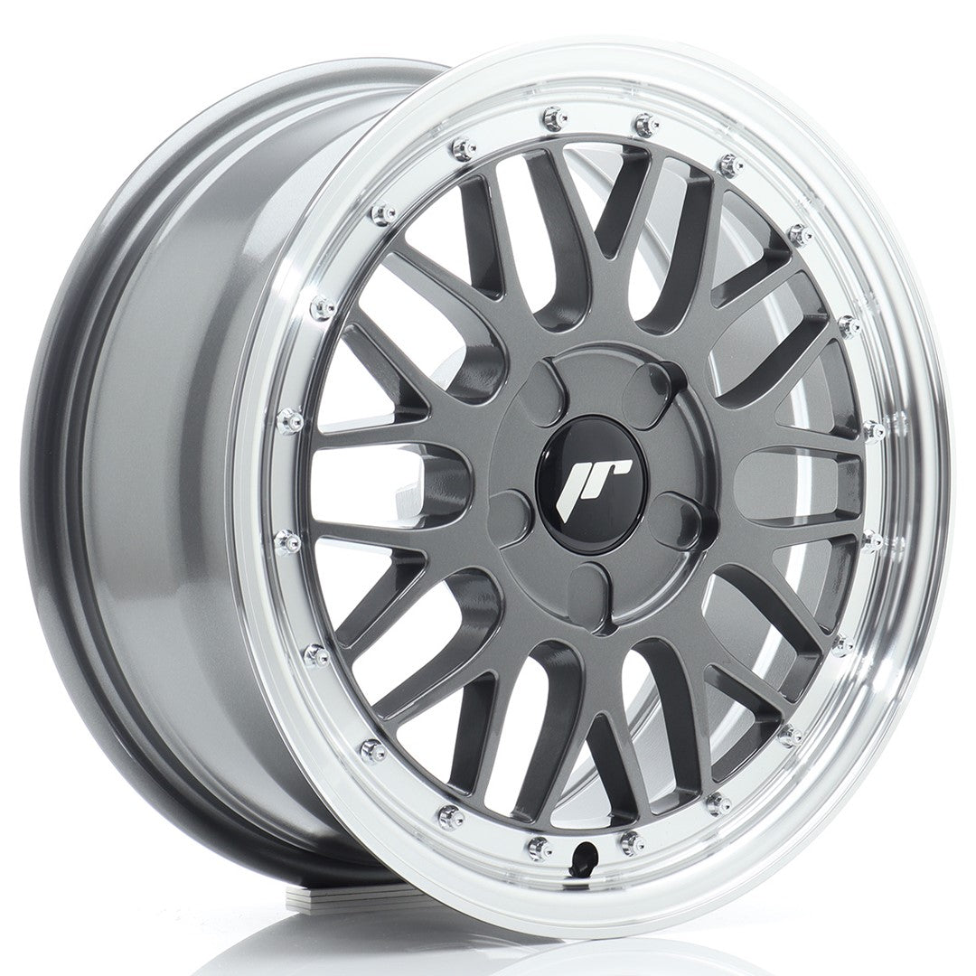 Japan Racing JR Wheels JR23 16x7 ET20-45 CUSTOM PCD Hyper Gray