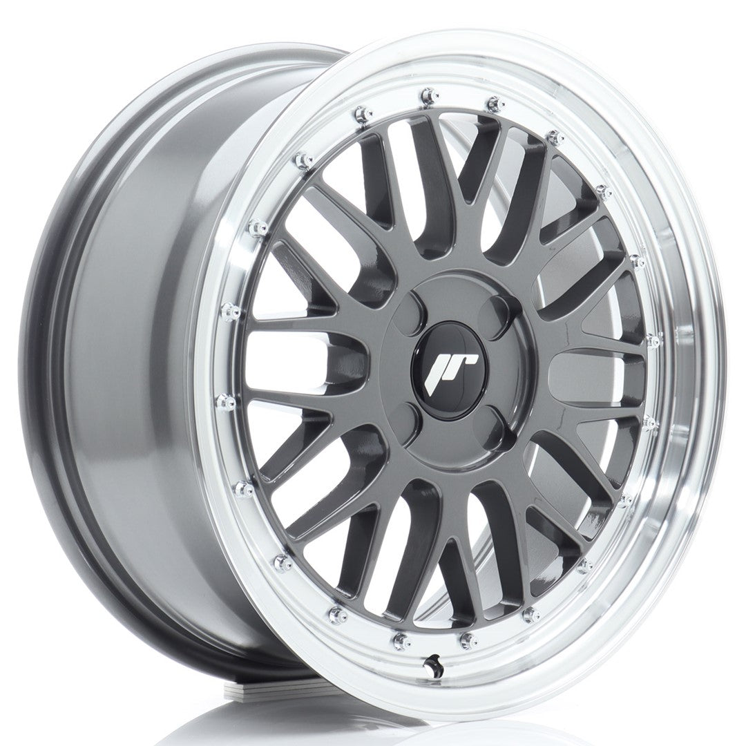 Japan Racing JR Wheels JR23 17x7.5 ET20-40 CUSTOM PCD Hyper Gray