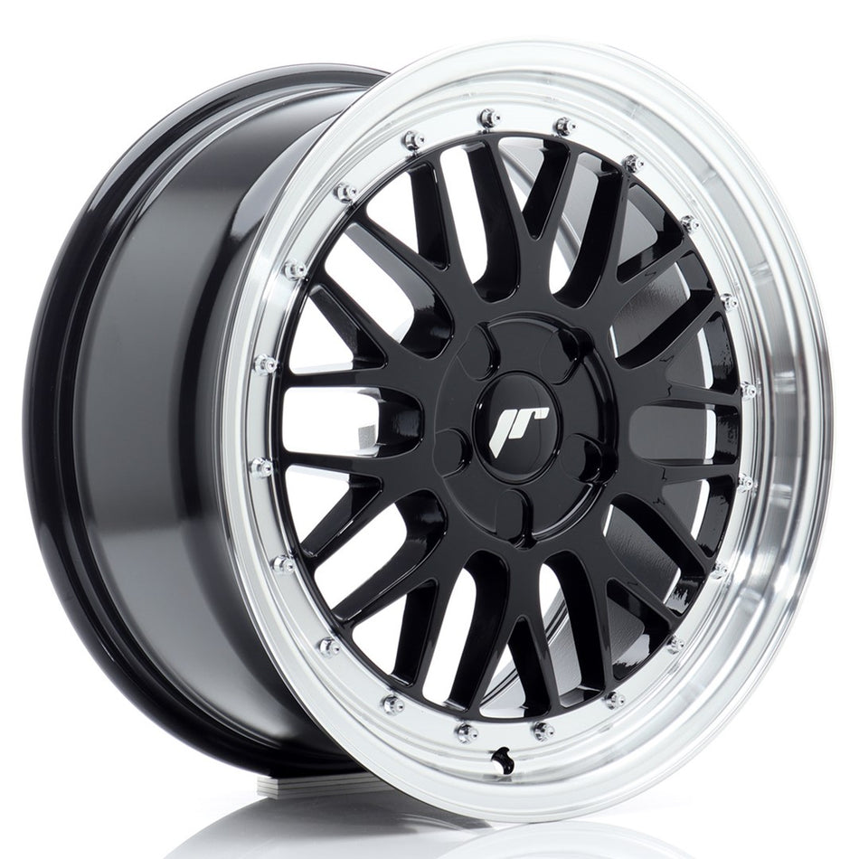 Japan Racing JR Wheels JR23 17x8 ET20-45 CUSTOM PCD Black