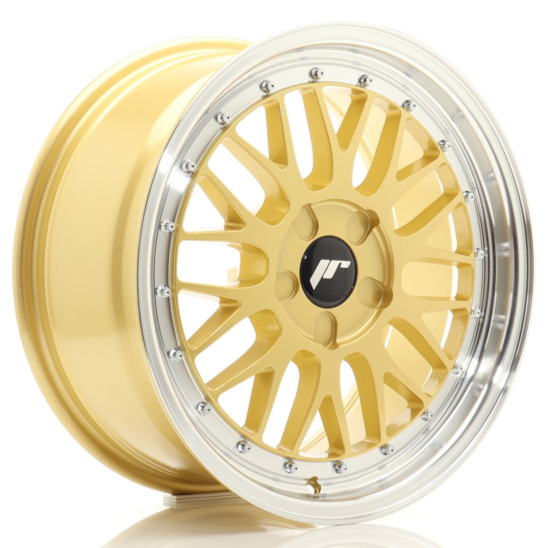 Japan Racing JR Wheels JR23 17x8 ET20-45 CUSTOM PCD Gold