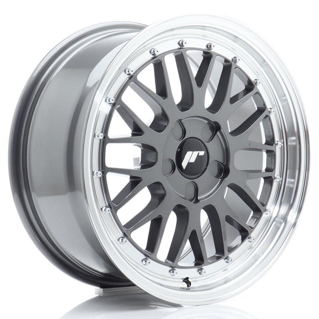 Japan Racing JR Wheels JR23 17x8 ET20-45 CUSTOM PCD Hyper Gray
