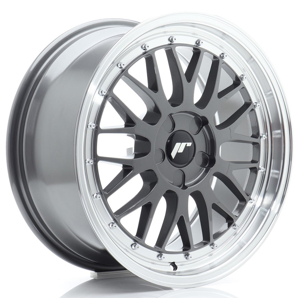 Japan Racing JR Wheels JR23 18x8 ET20-42 CUSTOM PCD Hyper Gray