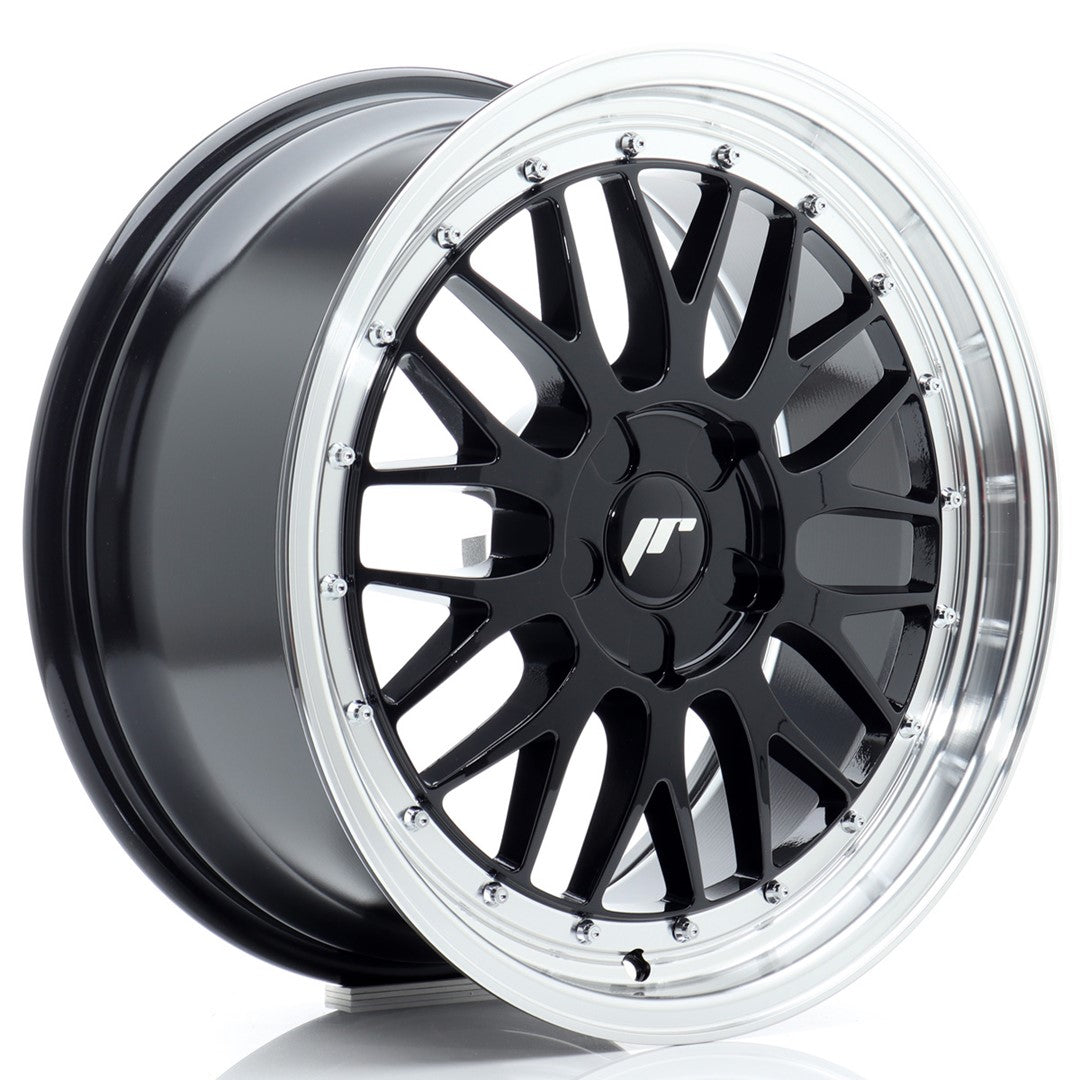 Japan Racing JR Wheels JR23 18x8.5 ET20-48 CUSTOM PCD Black