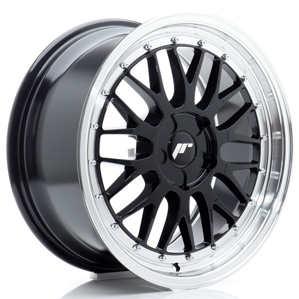 Japan Racing JR Wheels JR23 18x8.5 ET20-48 CUSTOM PCD Black