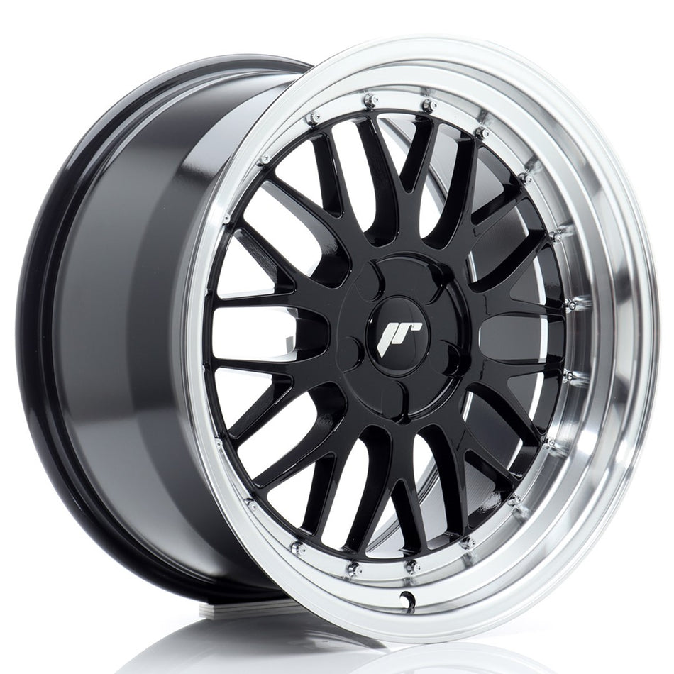 Japan Racing JR Wheels JR23 18x9.5 ET20-48 CUSTOM PCD Black
