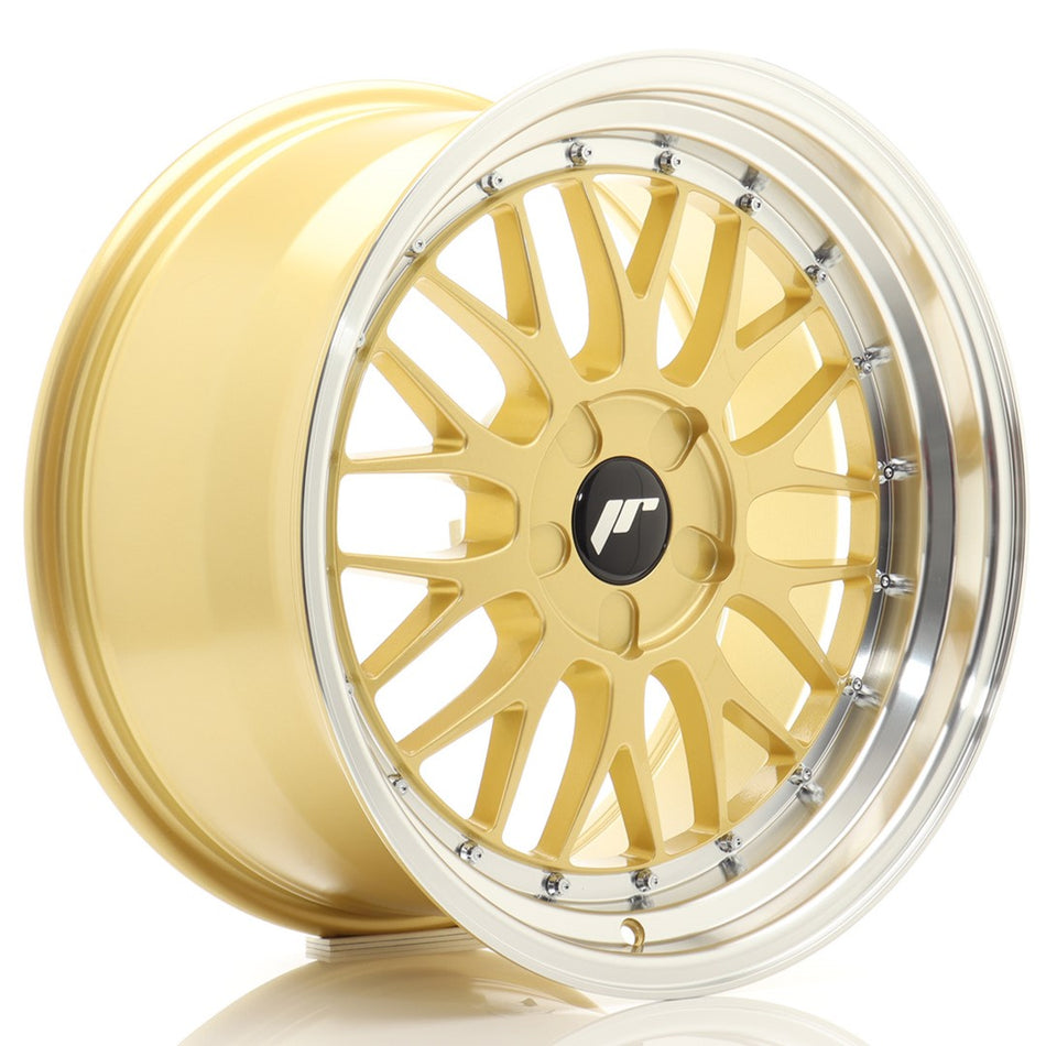Japan Racing JR Wheels JR23 18x9.5 ET20-48 CUSTOM PCD Gold