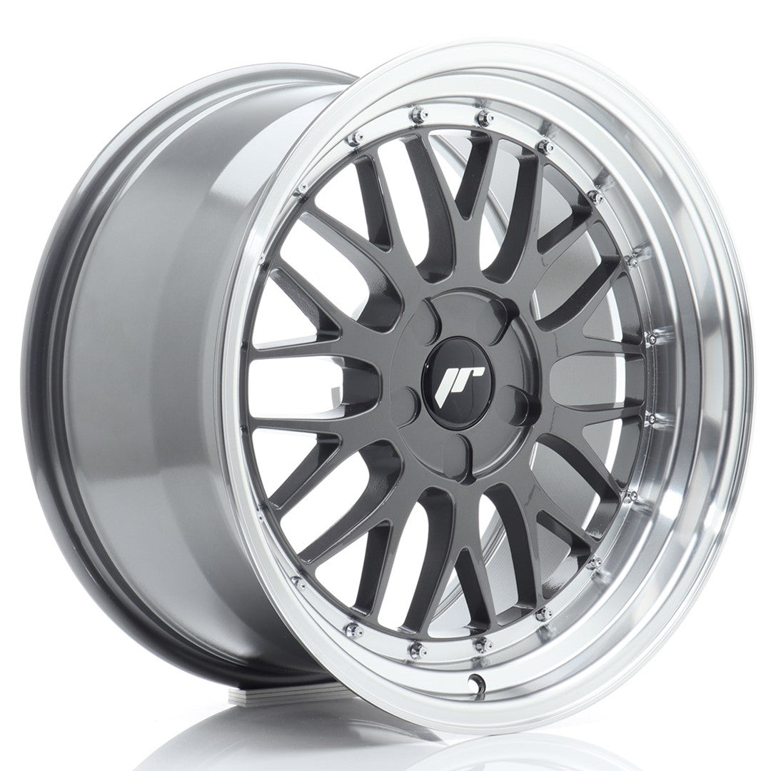 Japan Racing JR Wheels JR23 18x9.5 ET20-48 CUSTOM PCD Hyper Gray