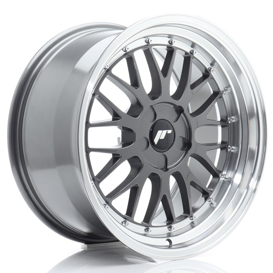 Japan Racing JR Wheels JR23 18x9.5 ET20-48 CUSTOM PCD Hyper Gray