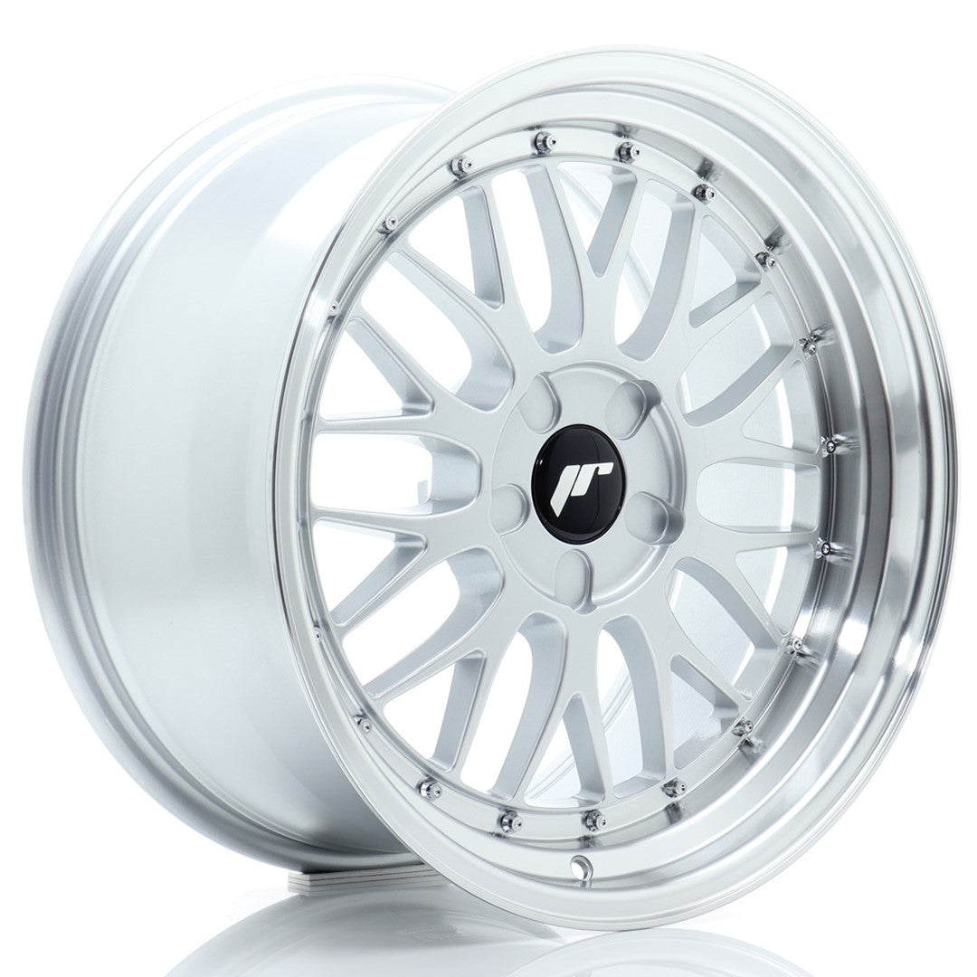 Japan Racing JR Wheels JR23 18x9.5 ET20-48 CUSTOM PCD Silver
