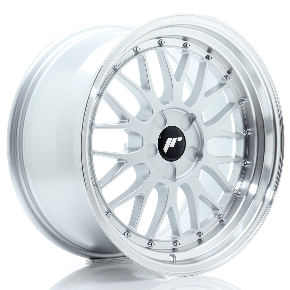 Japan Racing JR Wheels JR23 18x9.5 ET20-48 CUSTOM PCD Silver