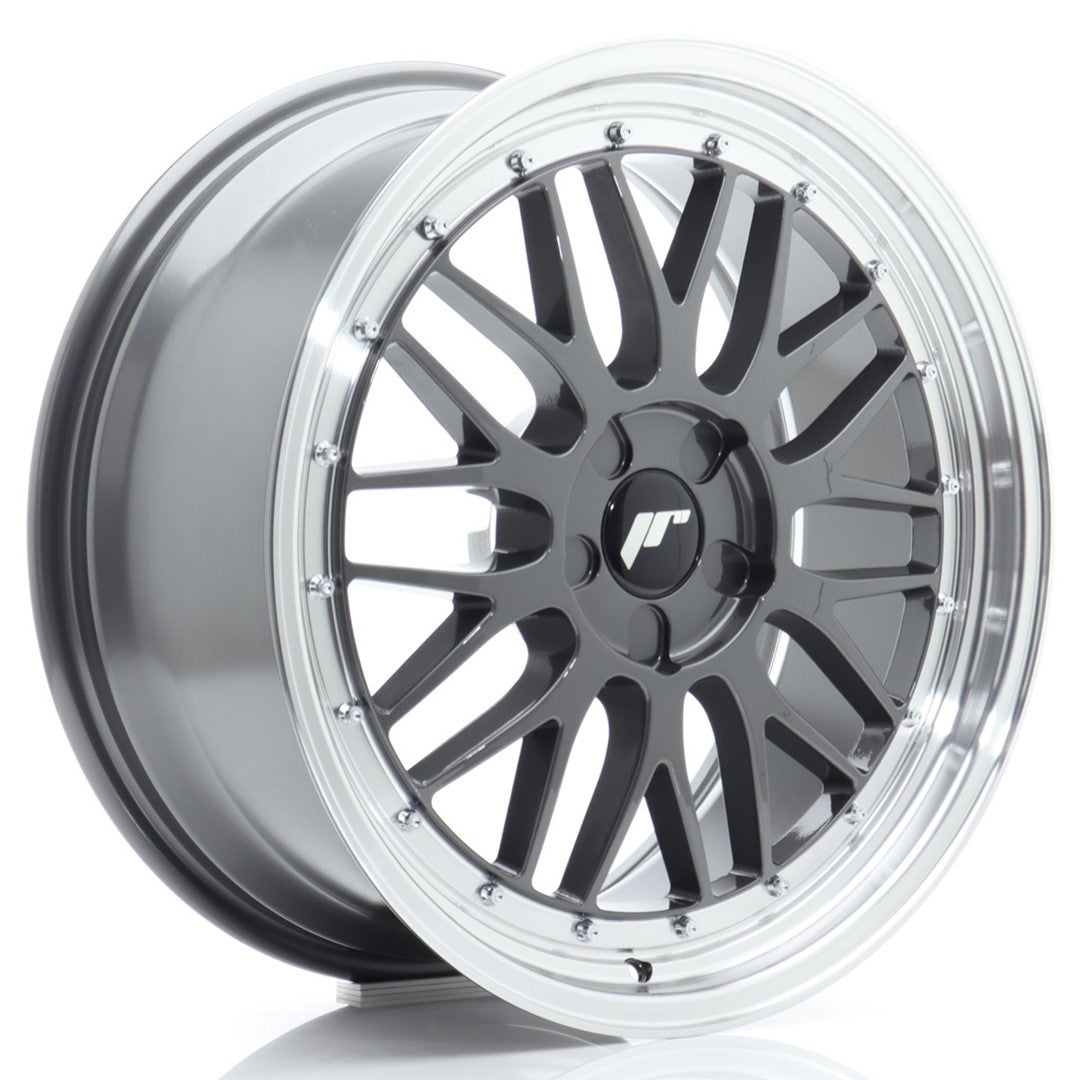 Japan Racing JR Wheels JR23 19x8.5 ET20-45 CUSTOM PCD Hyper Gray