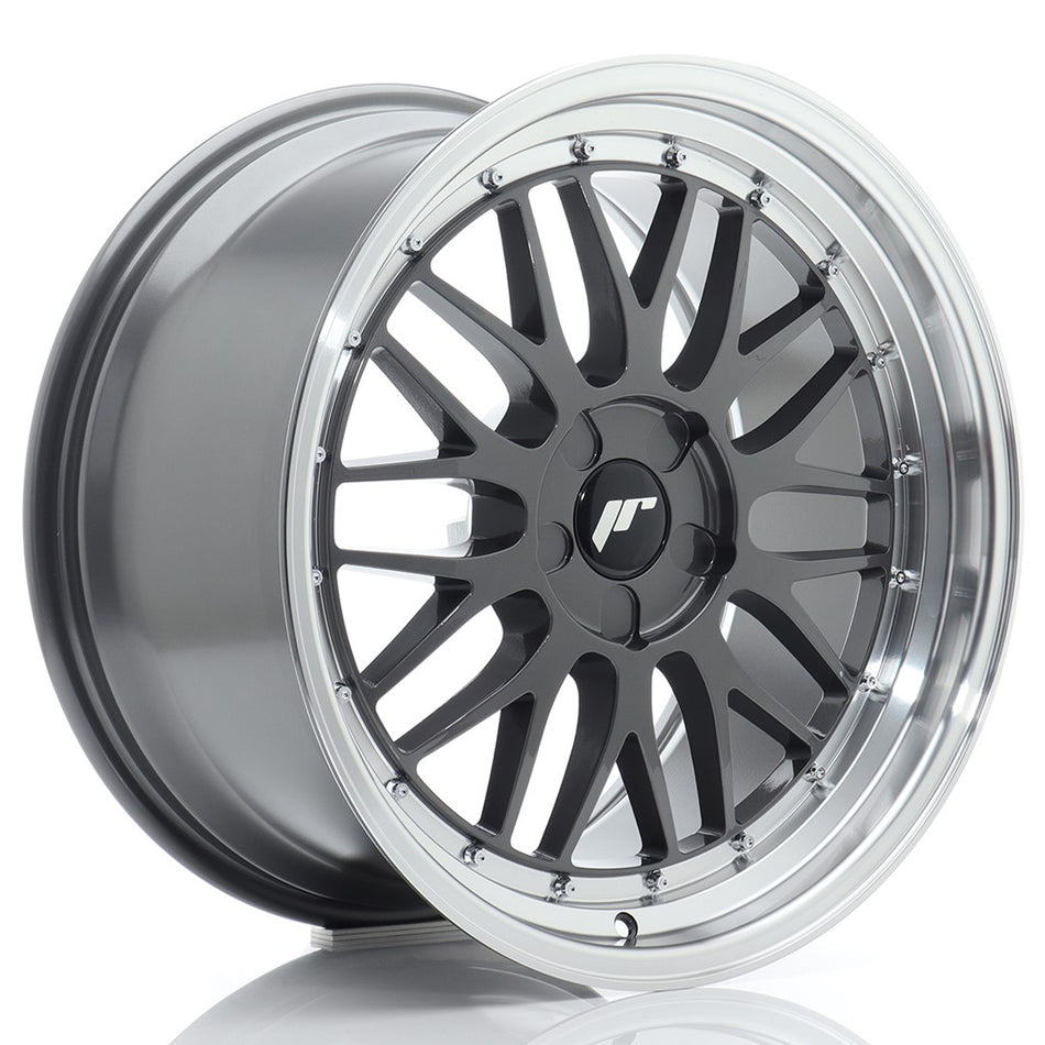Japan Racing JR Wheels JR23 19x9 ET20-40 CUSTOM PCD Hyper Gray