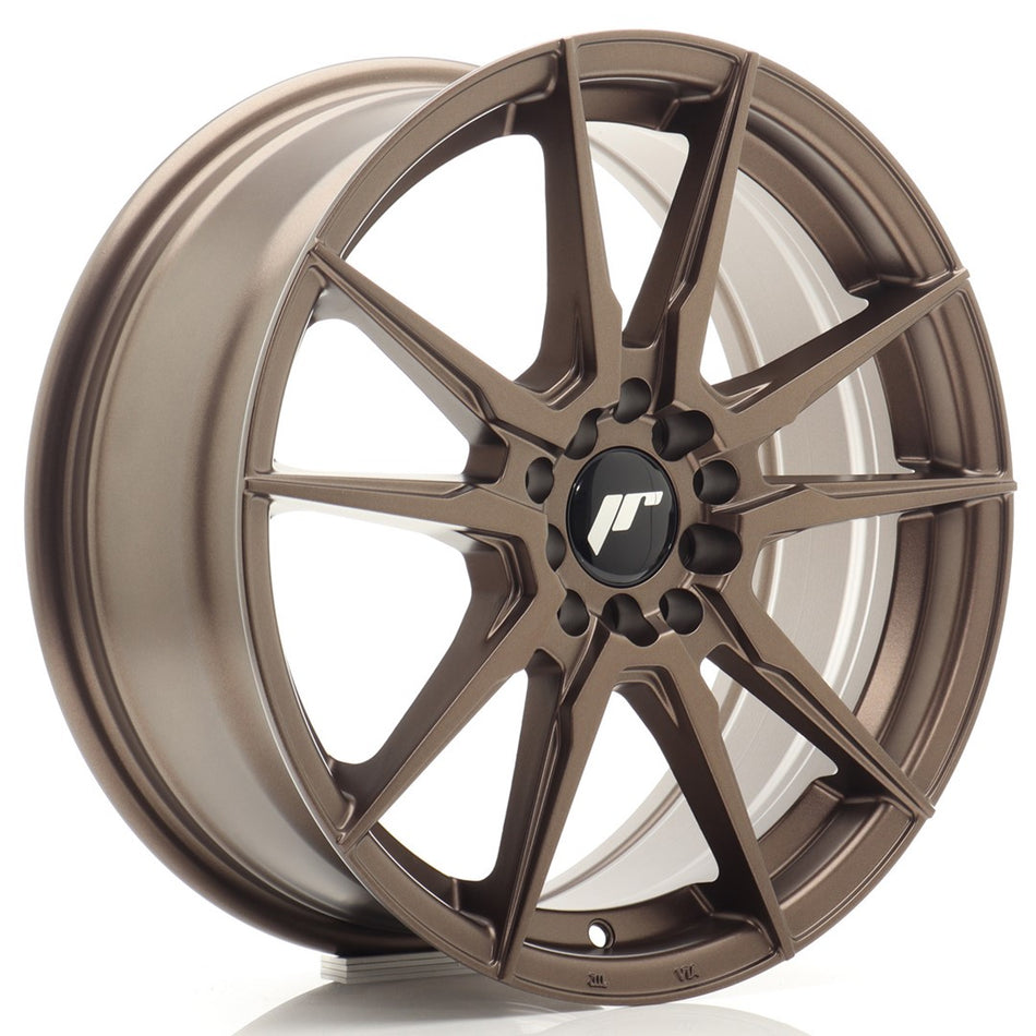Japan Racing JR Wheels JR21 17x7 ET40 5x100 5x114.3 Bronze