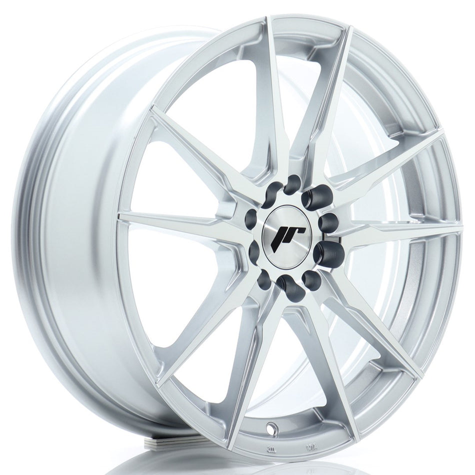 Japan Racing JR Wheels JR21 17x7 ET40 5x108 5x112 Silver