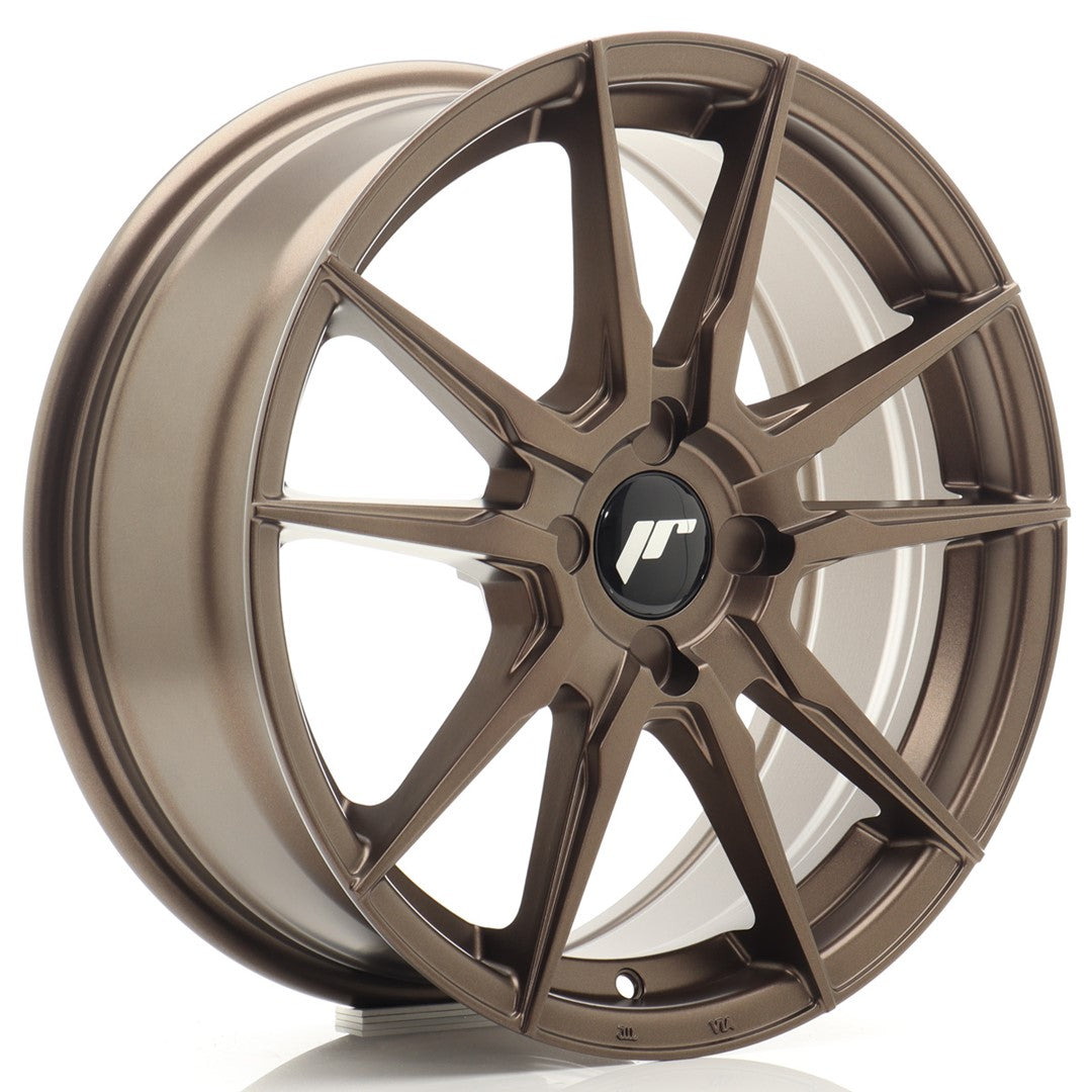 Japan Racing JR Wheels JR21 17x7 ET20-40 CUSTOM PCD Bronze