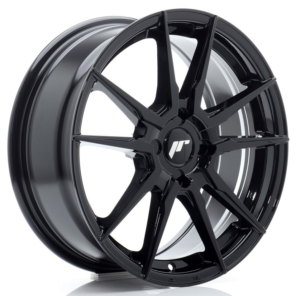 Japan Racing JR Wheels JR21 17x7 ET20-40 CUSTOM PCD Black