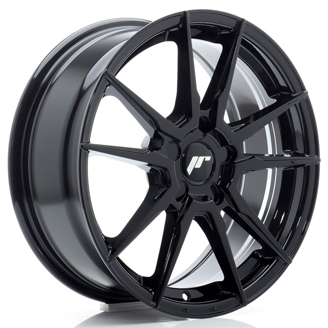 Japan Racing JR Wheels JR21 17x7 ET20-40 CUSTOM PCD Black