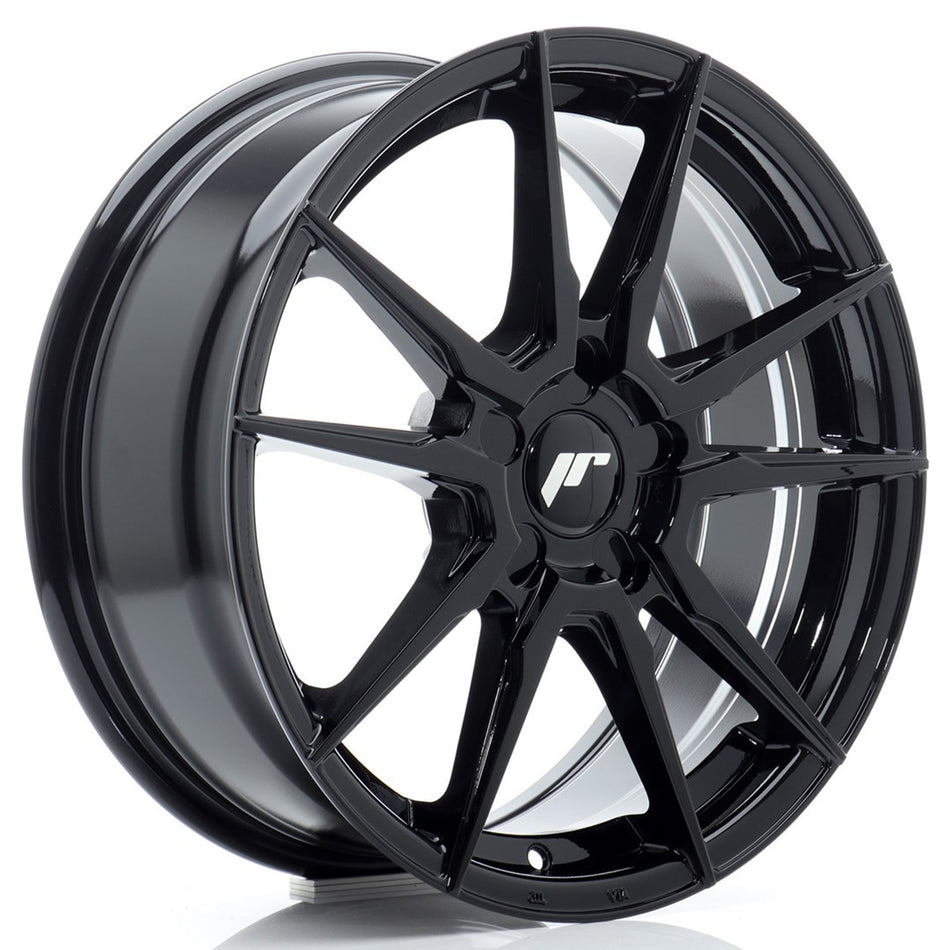 Japan Racing JR Wheels JR21 17x7 ET20-40 CUSTOM PCD Black