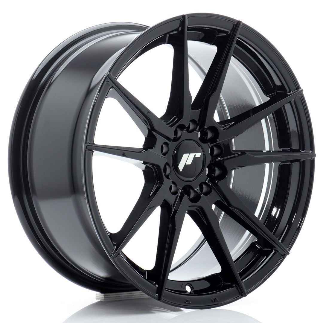 Japan Racing JR Wheels JR21 17x8 ET35 4x100 4x114.3 Black