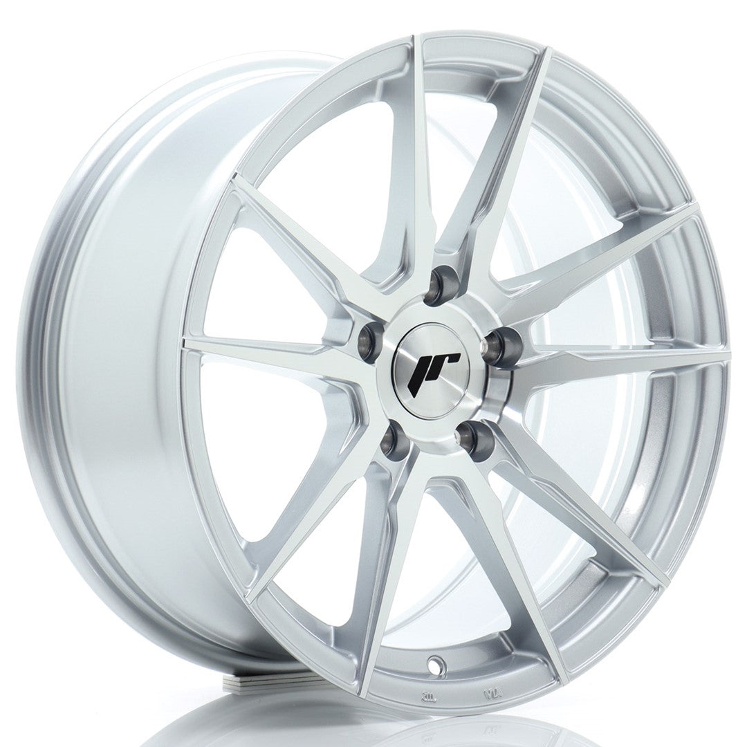 Japan Racing JR Wheels JR21 17x8 ET35 5x100 Silver