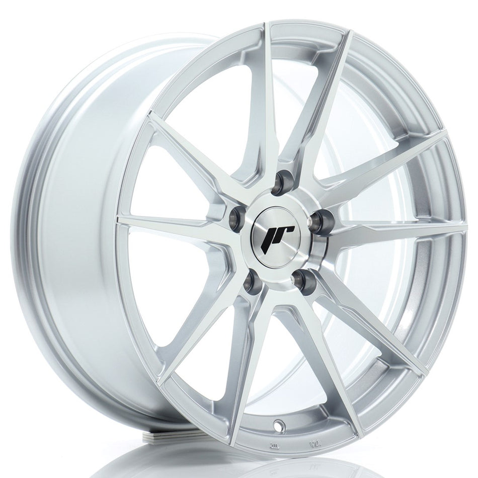 Japan Racing JR Wheels JR21 17x8 ET35 5x100 Silver