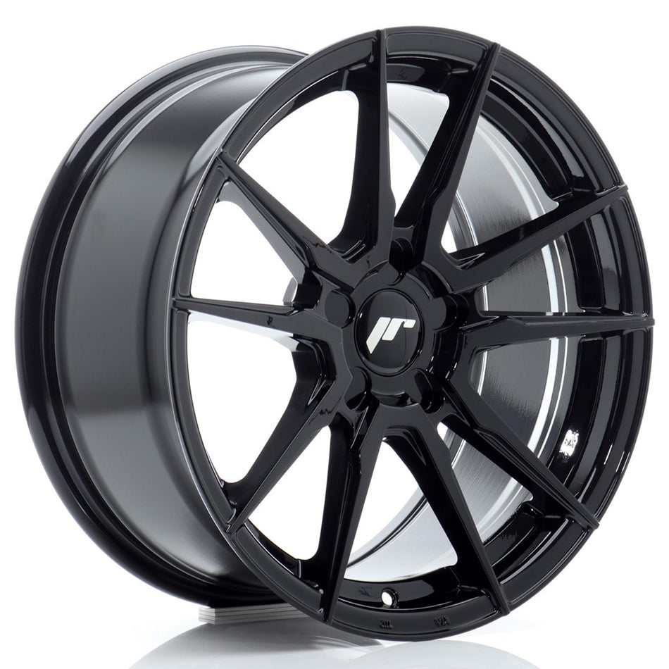 Japan Racing JR Wheels JR21 17x8 ET20-35 CUSTOM PCD Black
