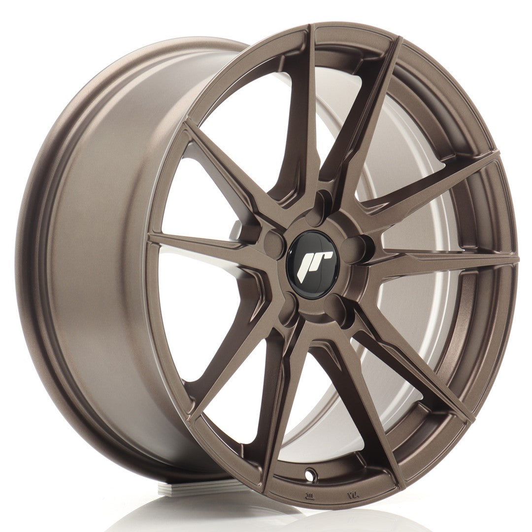 Japan Racing JR Wheels JR21 17x8 ET20-35 CUSTOM PCD Bronze