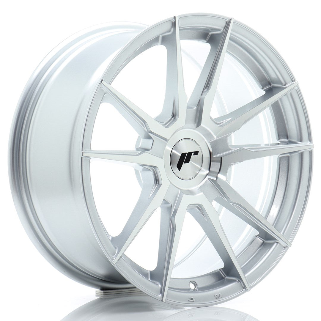 Japan Racing JR Wheels JR21 17x8 ET20-35 CUSTOM PCD Silver