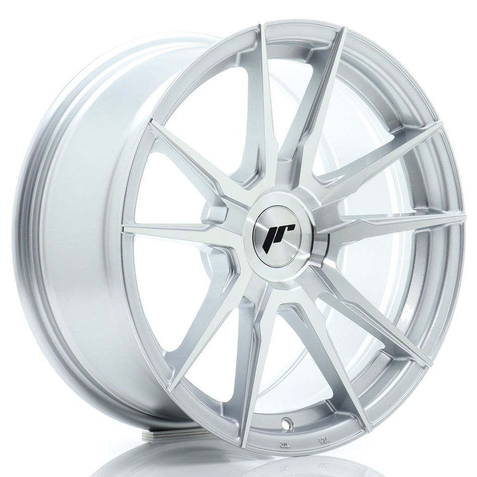 Japan Racing JR Wheels JR21 17x8 ET20-35 CUSTOM PCD Silver