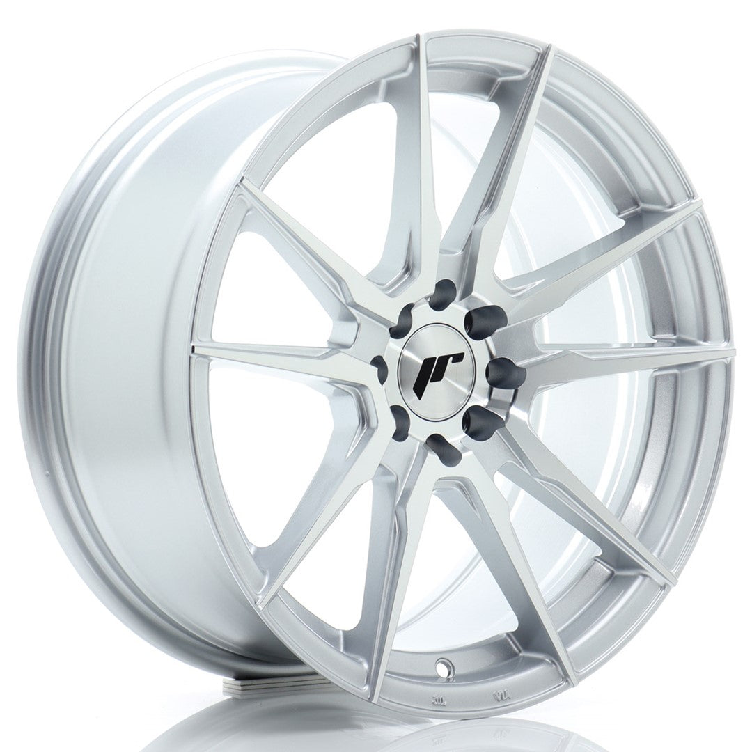 Japan Racing JR Wheels JR21 17x8 ET25 4x100 4x108 Silver