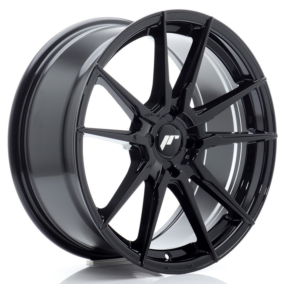 Japan Racing JR Wheels JR21 18x8 ET20-40 CUSTOM PCD Black