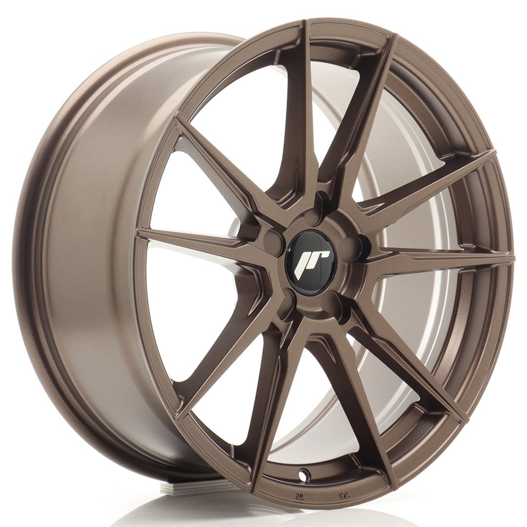 Japan Racing JR Wheels JR21 18x8 ET20-40 CUSTOM PCD Bronze
