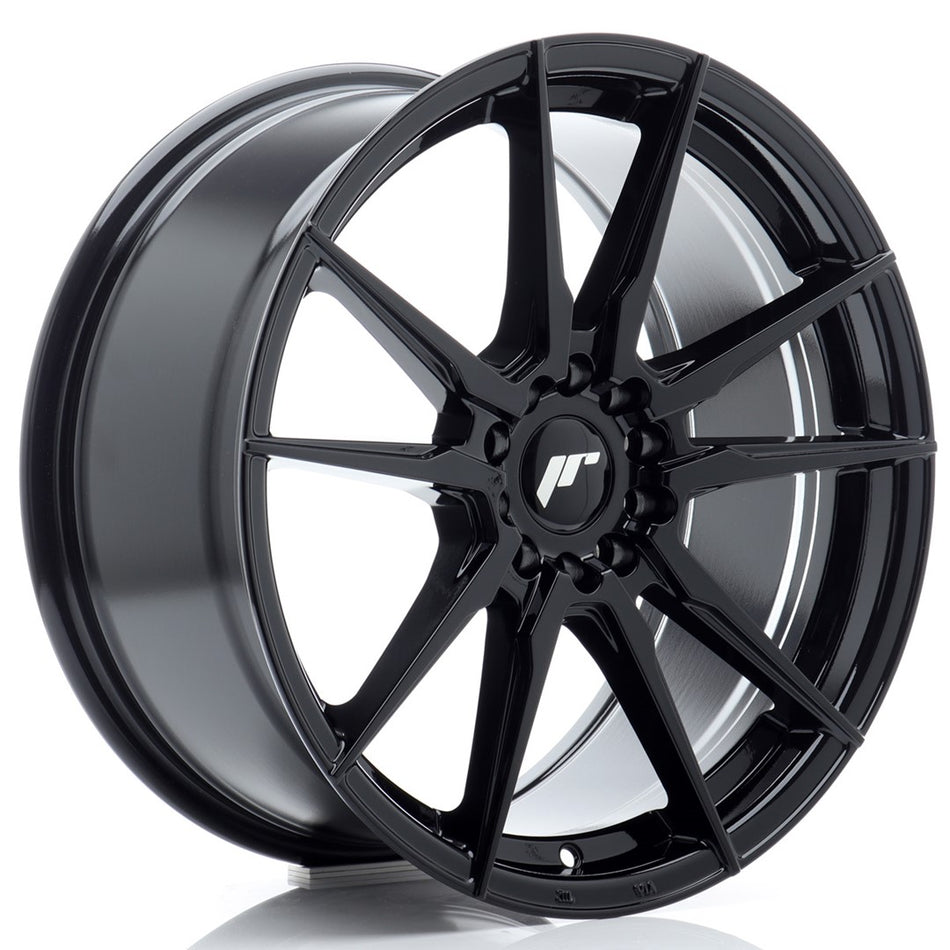 Japan Racing JR Wheels JR21 18x8.5 ET35 5x100 5x120 Black