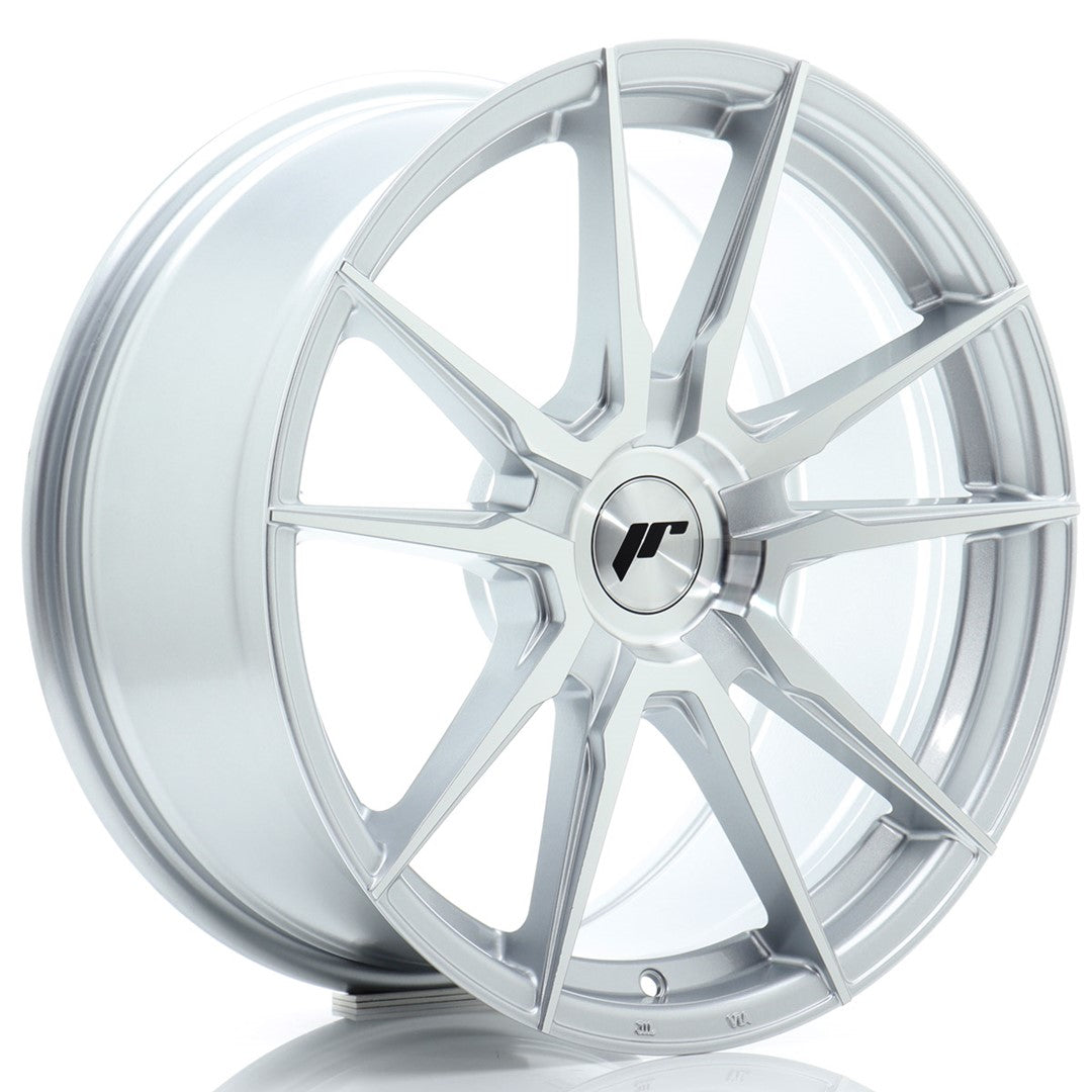 Japan Racing JR Wheels JR21 18x8.5 ET20-45 CUSTOM PCD Silver
