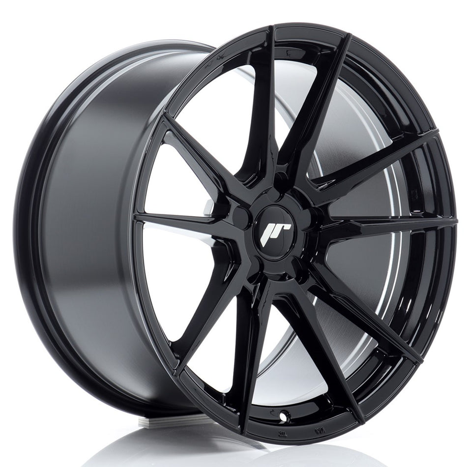 Japan Racing JR Wheels JR21 18x9.5 ET20-40 CUSTOM PCD Black